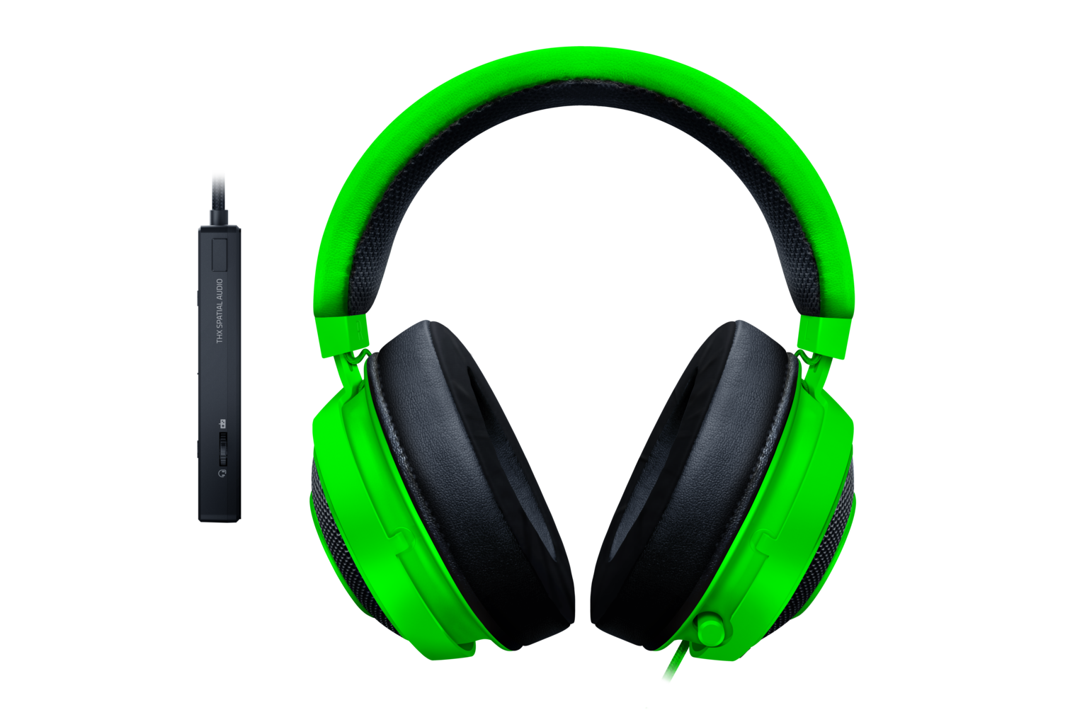 RZ04-02051100-R3M1 kraken tournament edition - wired gaming headset with usb audio controller - green - frml packaging Razer Santreyd  - Вид №1