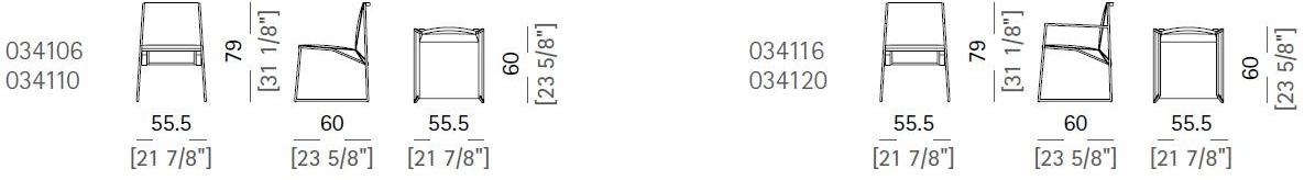 Arketipo Санное кресло из кожи sun-id-1515890 - Вид №3