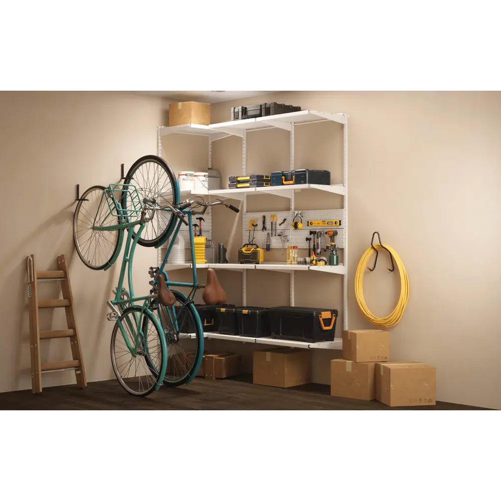 Стойка навесная Larvij 16 см сталь цвет белый STLM-2123026 - Вид №7