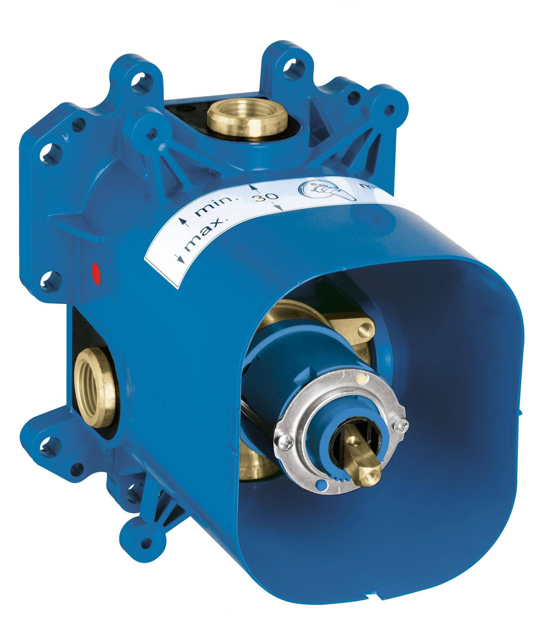 35501000 Универсальная встраиваемая часть смесителя для ванной или душа Grohe хром 