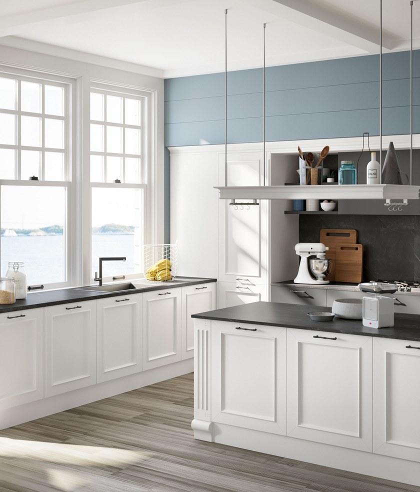 Febal Casa Лакированная кухня с островом sun-id-1502387 - Вид №5