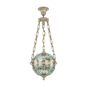 Подвесной светильник круглый голубой Bohemia Ivele 71000P/25 GW Birusa/M-1H BOHEMIA IVELE 7100 00-3890233 Голубой