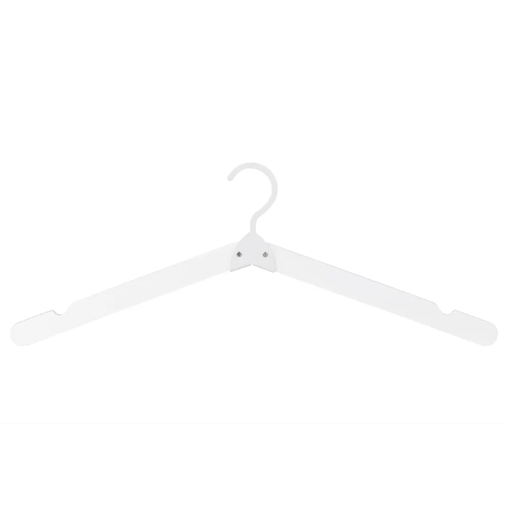 KONSENSA — Складные деревянные плечики белого цвета для гардероба 89396142 STLM-1578480