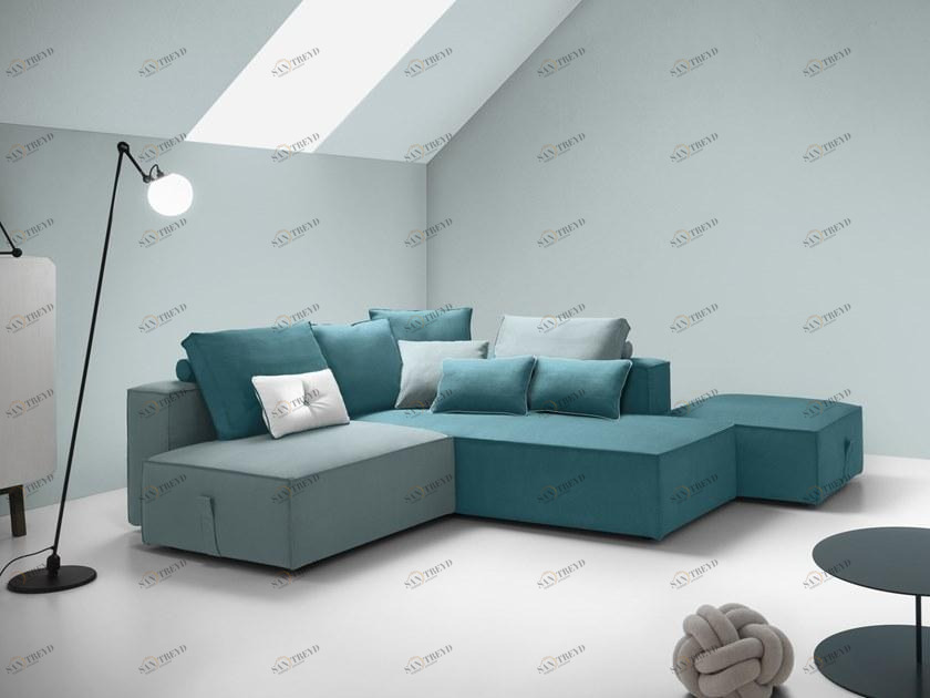 Felis Модульный угловой диван из ткани Evergreen sun-id-1355752