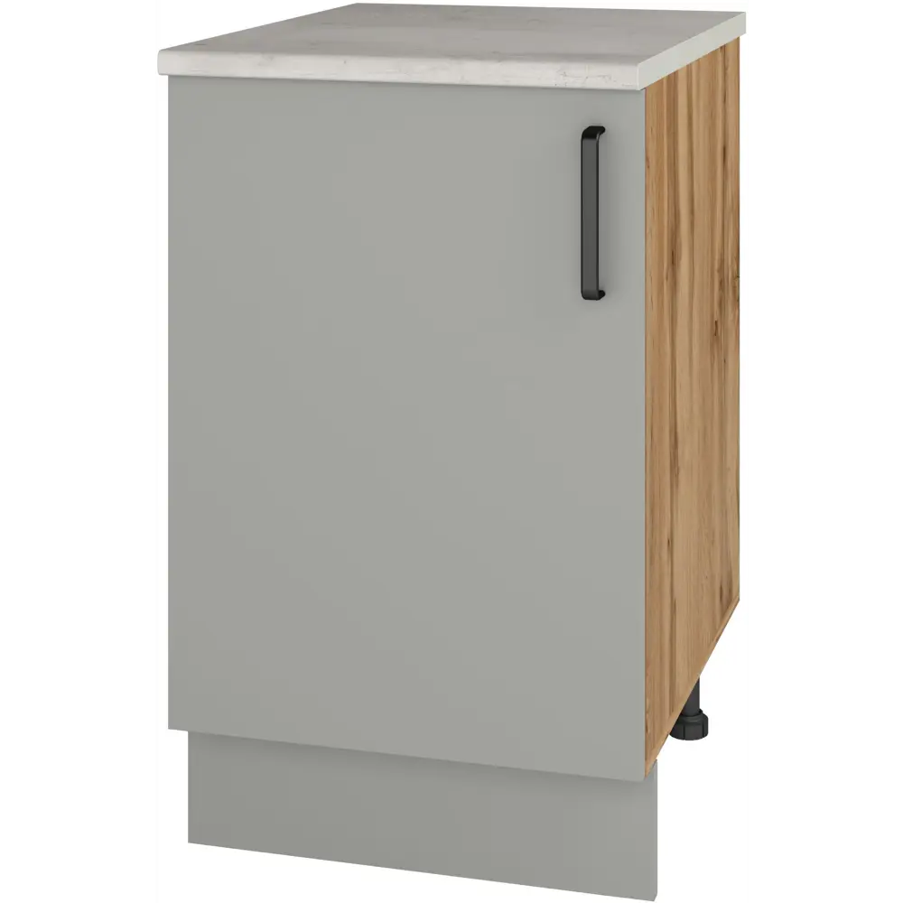 Кухонный шкаф напольный Нарбус 50x85x60 см ЛДСП цвет серый Santreyd STLM-2145976 - Вид №2