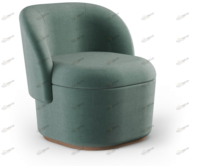 Mambo Unlimited Ideas Кресло с тканевой обивкой sun-id-1513275