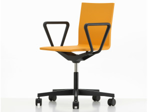 Офисное кресло из пенополиуретана с подлокотниками с 5 спицами