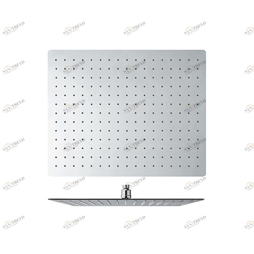 CRIPD025 Прямоугольная лейка SANDWICH PLUS 40 x 50 против известкового налета Cristina Rubinetterie 