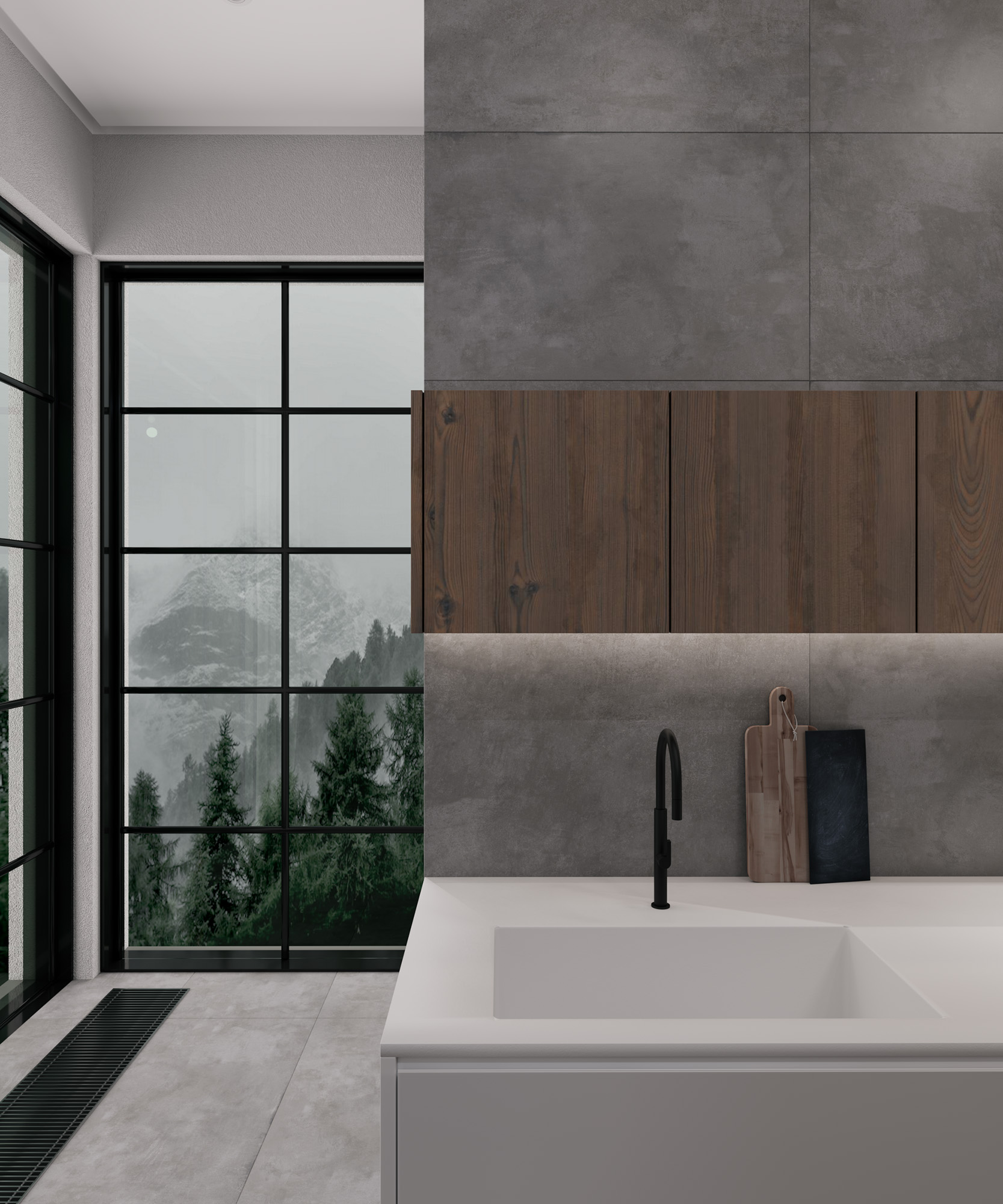 CEMENTUM GRIS ARCADIA CERAMICA RT7001-A - Вид №2