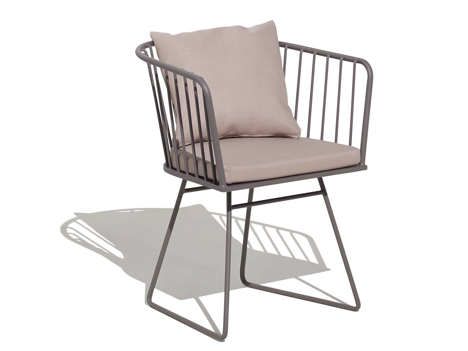 Алюминиевый стул с подлокотниками Bivaq Illa ARCH-00092820 - Вид №2