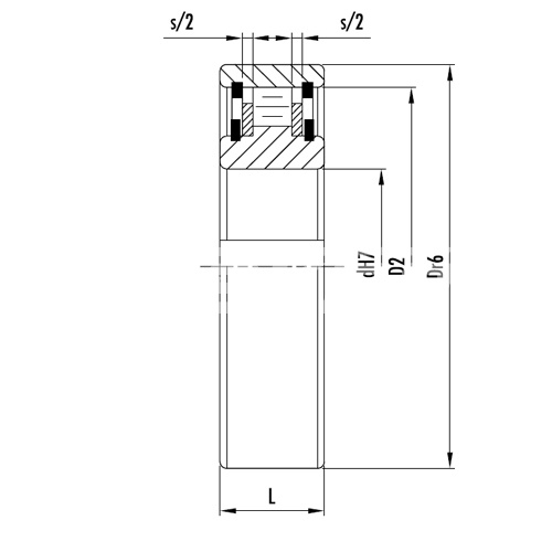 IS859 Обгонная муфта US10 (AS10) ISKRA  - Вид №3