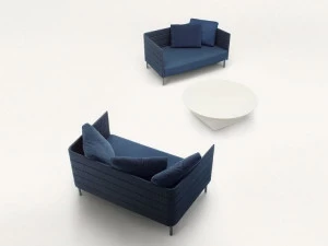 Paola Lenti 2-местный тканевый садовый диван Frame on