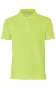 66408 Тенниска-поло цвет зеленое яблоко  Одежда для салонов красоты  размер S (46)