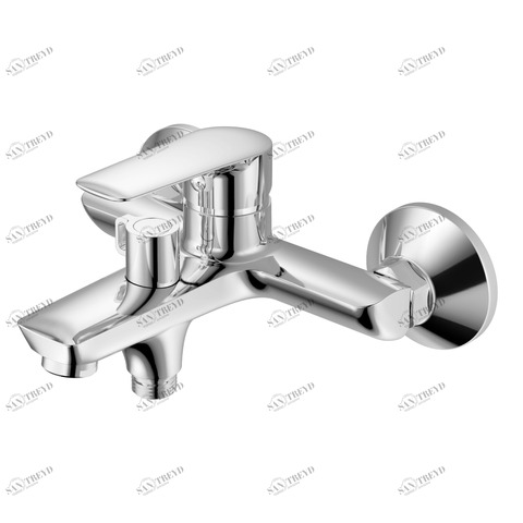 Orange Sofi 2.0 M46-100cr однозахватный смеситель для ванны/душа с керамическим дивертором без душевых аксессуаров Белый sun-id-1516923