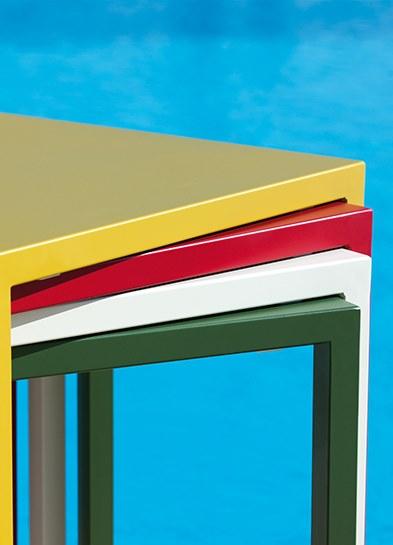 Vermobil Квадратный садовый стол из алюминия Quatris Qta7070 - qta8080 - Вид №1