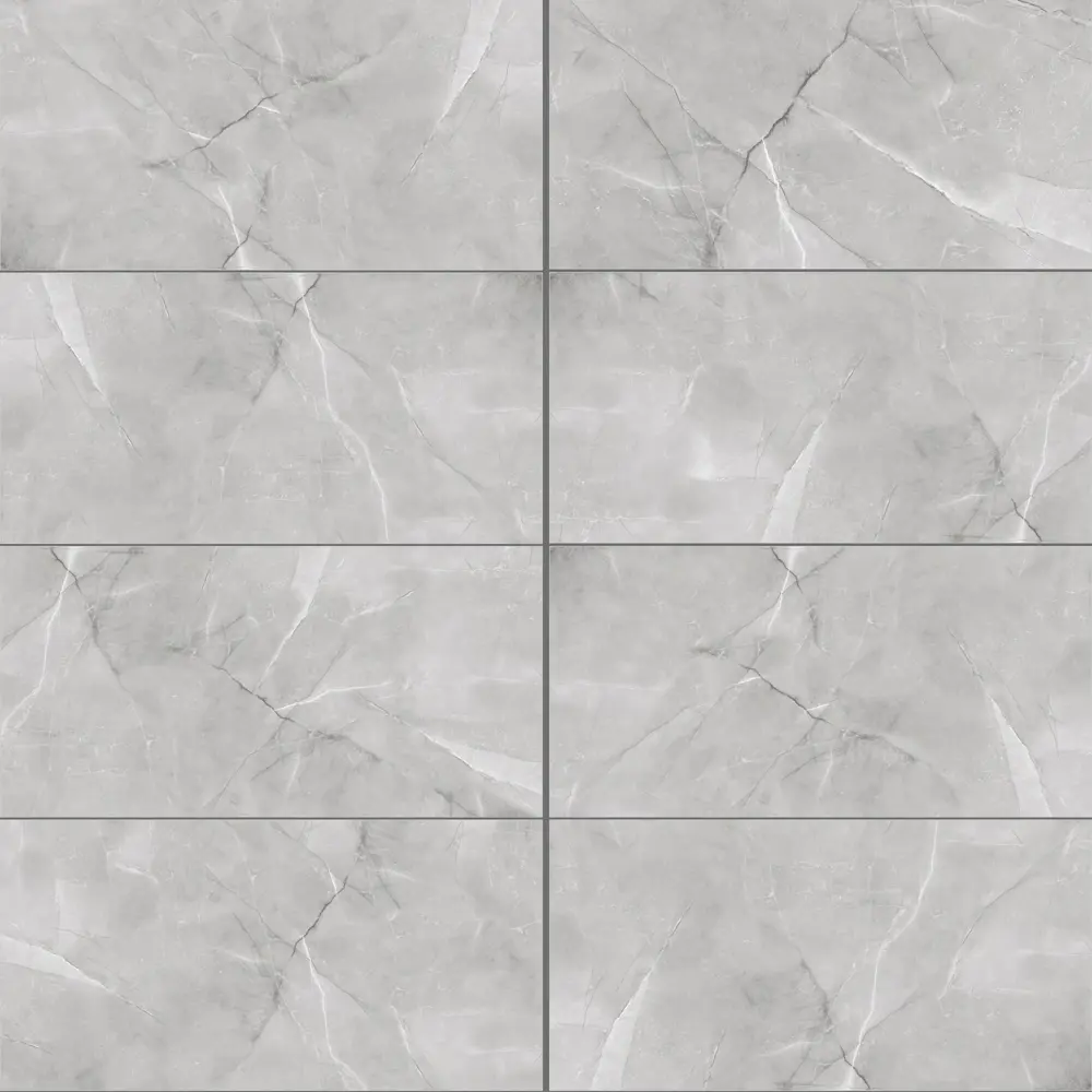 Глазурованный керамогранит Abgres Armani 60x120 см 1.44 м² глянцевый цвет серый Santreyd STLM-2106190 - Вид №2