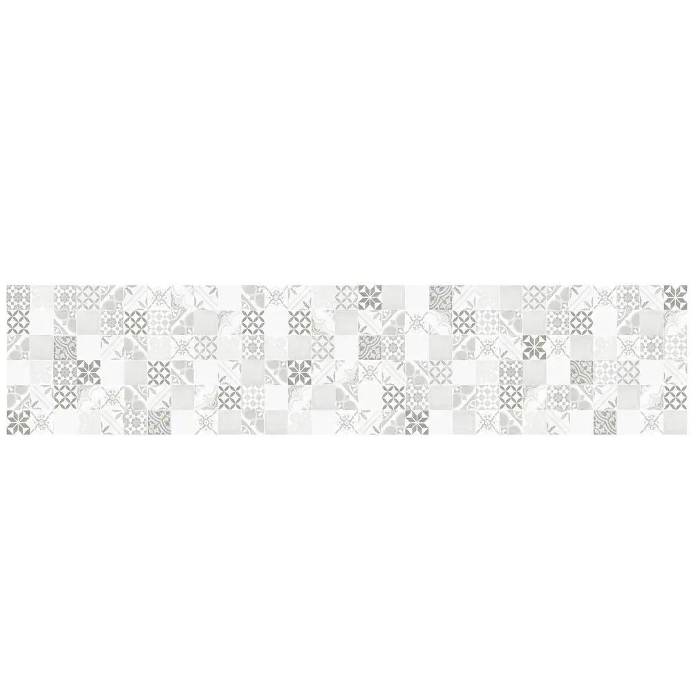 Стеновая панель Новелла 240x0.6x60 см ДСП цвет белый Santreyd STLM-2040597 - Вид №4