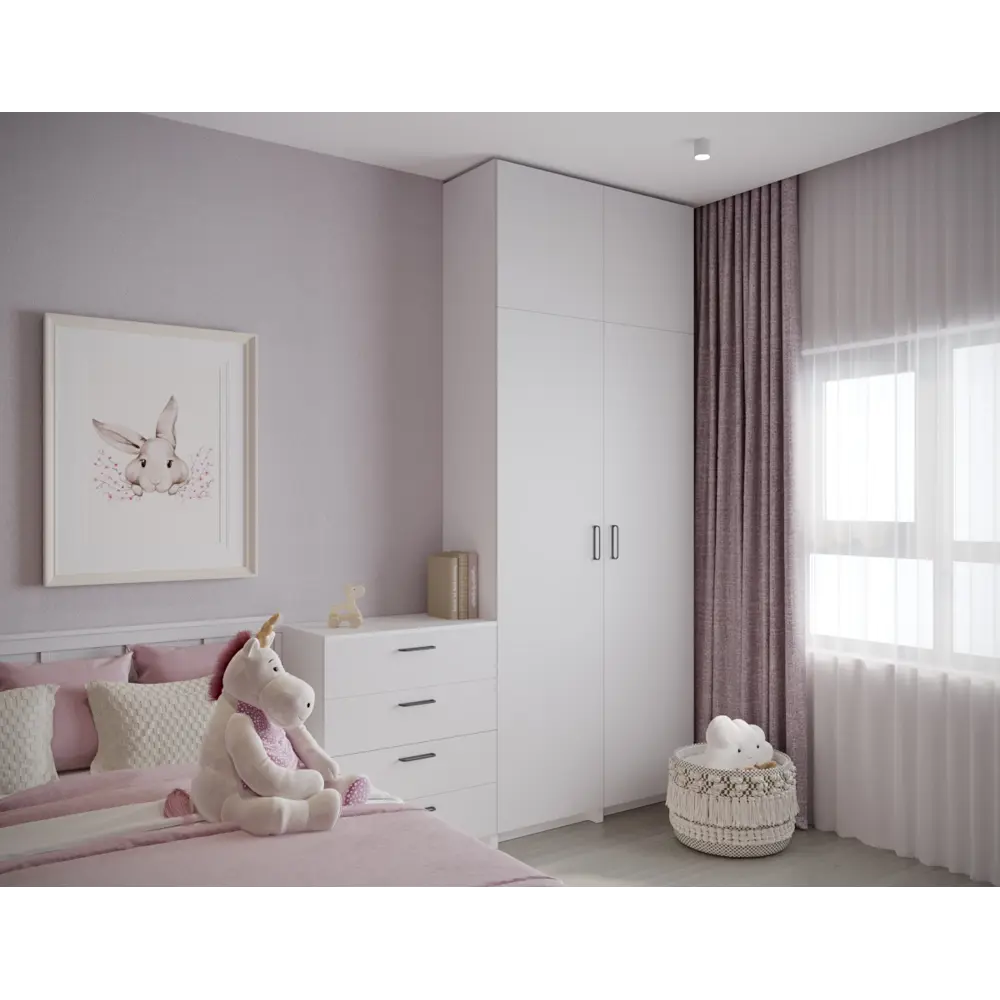 Фасад София 9x59.4x2.6 см цвет белый матовый Santreyd STLM-2092043 - Вид №4