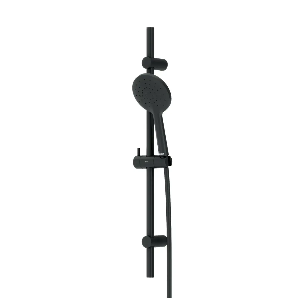Душевой гарнитур DAMIXA Willow: компактный черный комплект для современной ванной 89346512 STLM-1533455