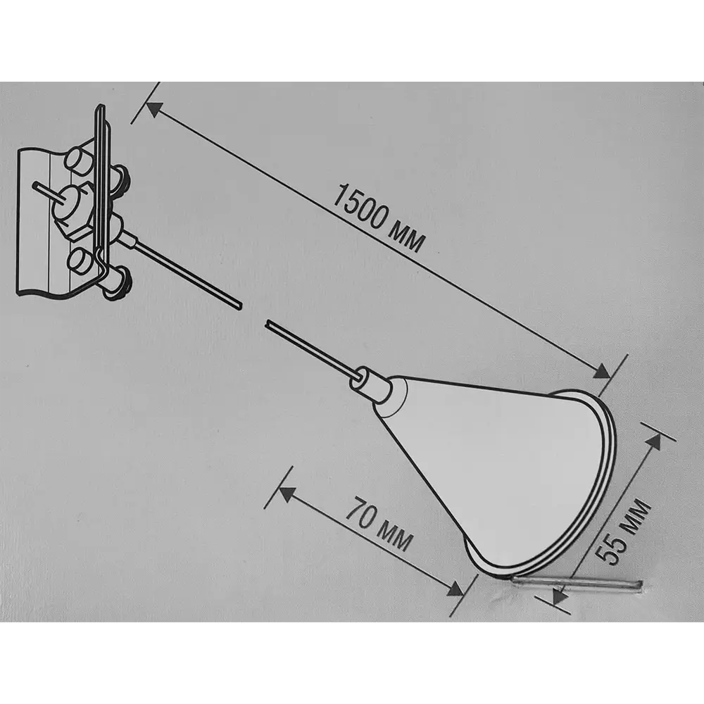Кронштейн-подвес INSPIRE для регулируемого монтажа шинопровода 85422336 STLM-0910066 - Вид №7