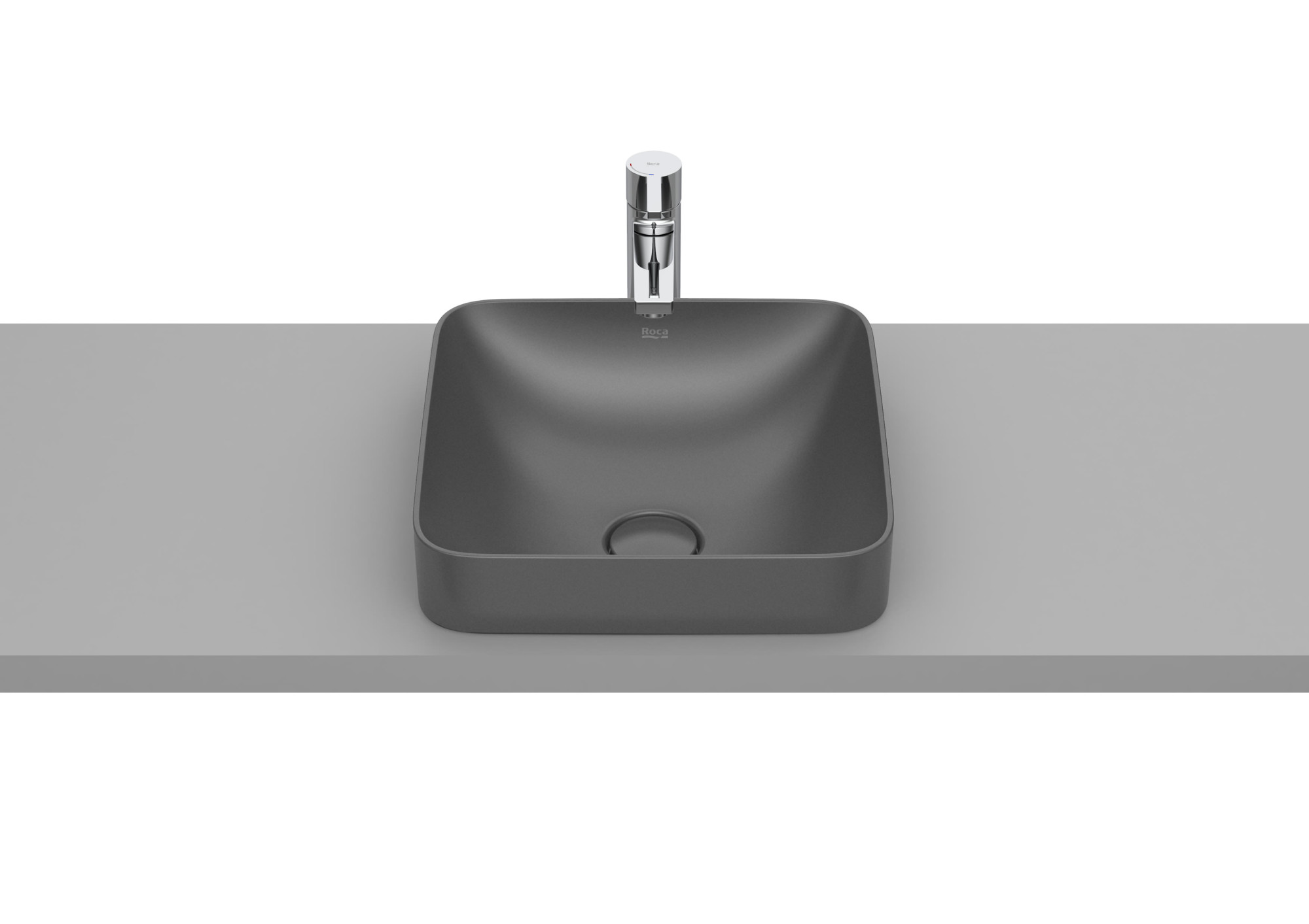 A32753R640 SQUARE - Умывальник FINECERAMIC® спасти ROCA Inspira 