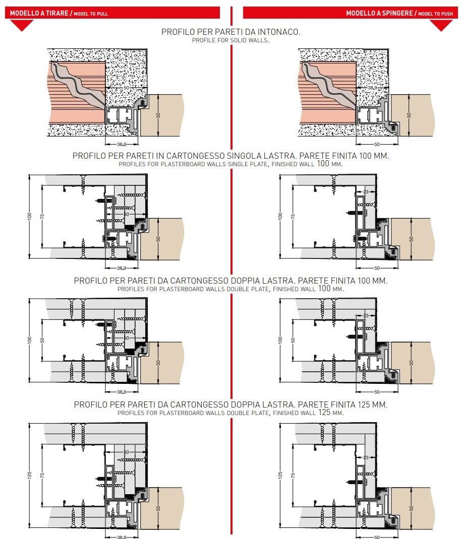 PROTEK® Распашная дверь заподлицо со стеной Linear® sun-id-1379819 - Вид №5