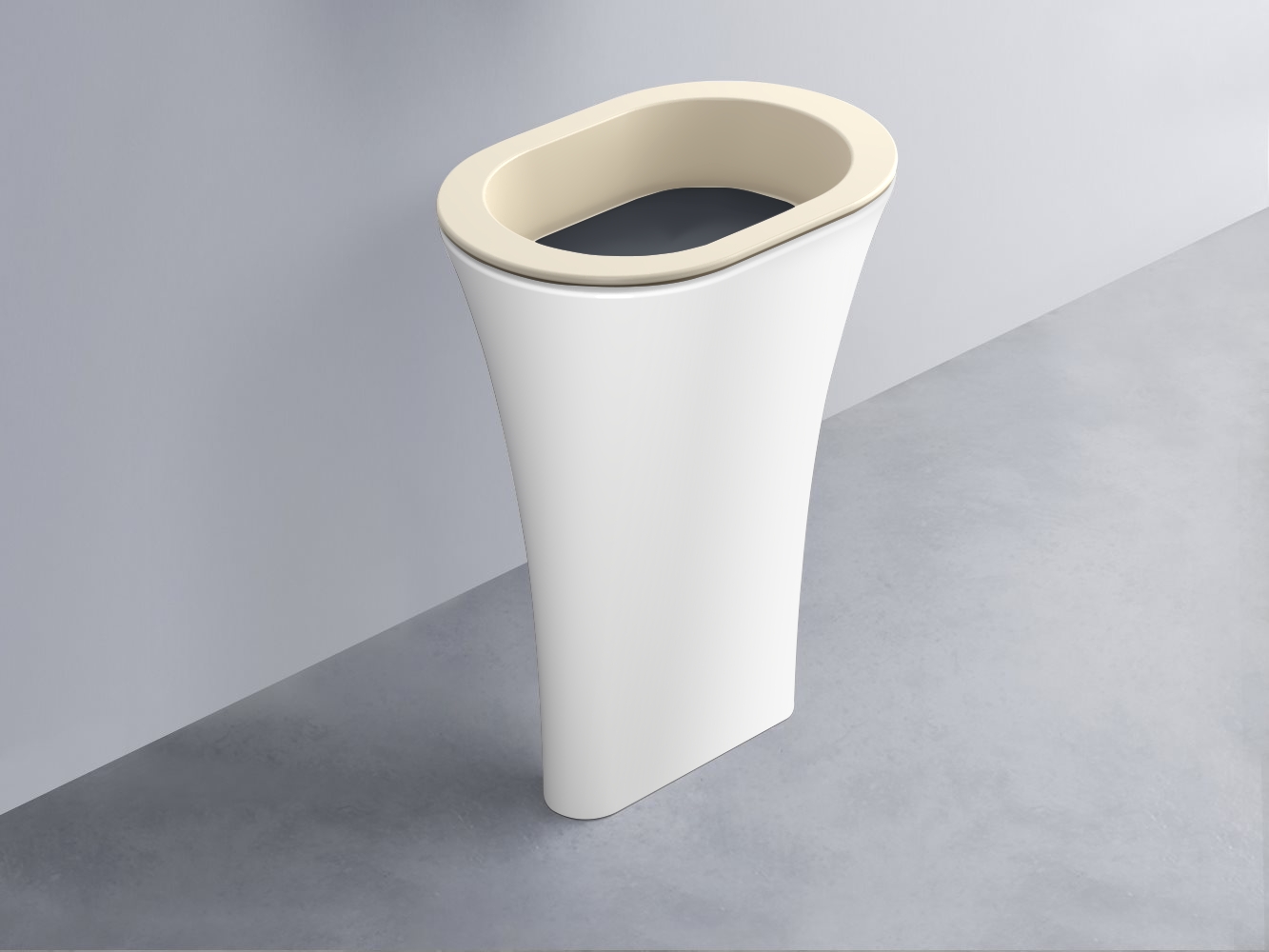 AMLA65-LN+AMPILO-BA+AMCOLO-BL Раковина Amedeo Ovale отдельностоящая cielo Enjoy + Amedeo Ceramica Cielo