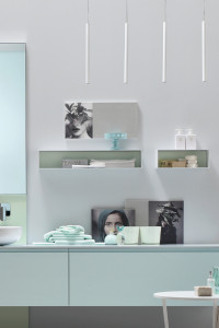 Pensili in metallo Arcombagno Collezione vasche da bango Навесные шкафы и колонки