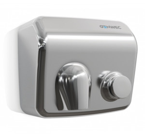 GW01 25 04 01 Genwec Автоматическая сушилка для рук Classicflow из сатинированной нержавеющей стали