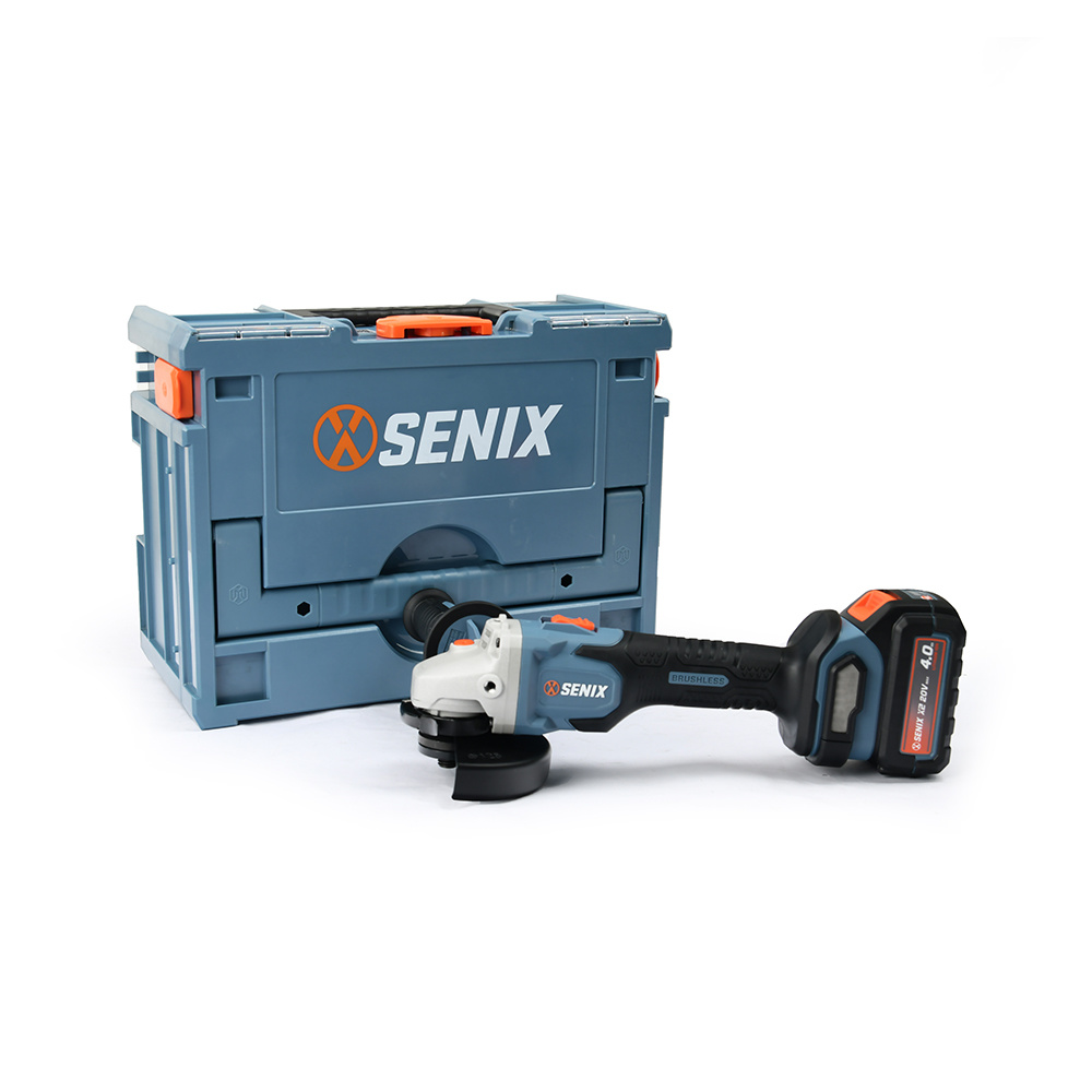 Углошлифовальная машина (УШМ) SENIX PAX2125-M2-EUSET 20 Volt Max X2 9070119 STDN-0096143 - Вид №6