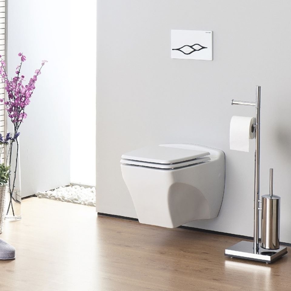 BL320-00CB00E-0000 BULL Унитаз подвесной с биде Creavit Bull  - Вид №1