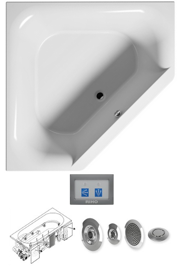 BA1100500000000_top1 Ванна Riho Austin Santreyd - Вид №3