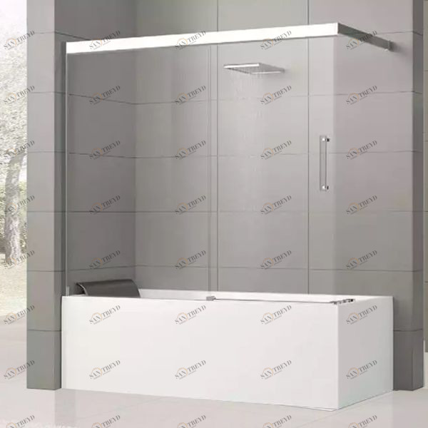 ROSEPHVB1671K Душевое ограждения на борт вынны Novellini Италия Rose Rosse