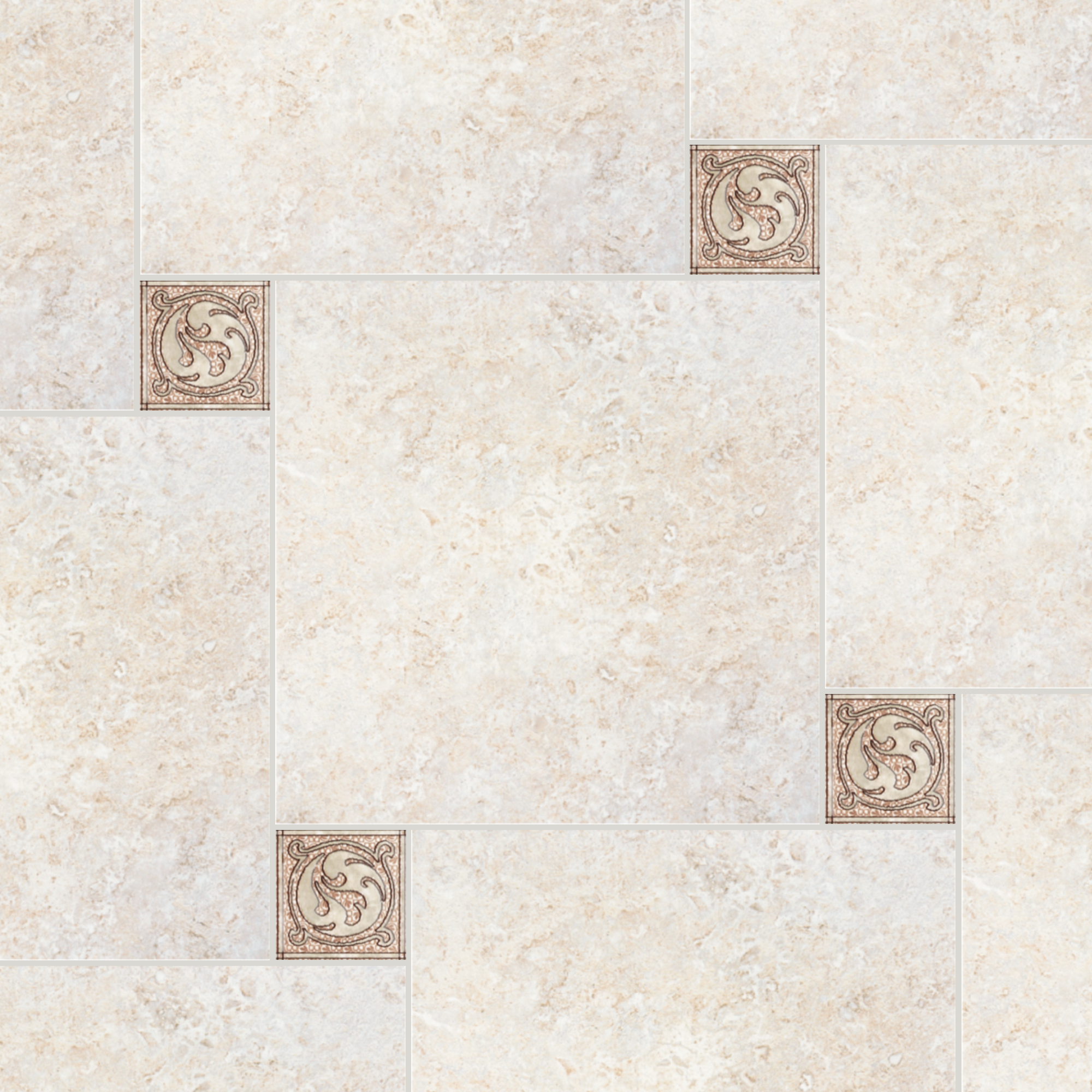 Керамин Раполано — керамогранитная плитка бежевая 10×10 см 84503911 STLM-0050703 - Вид №3