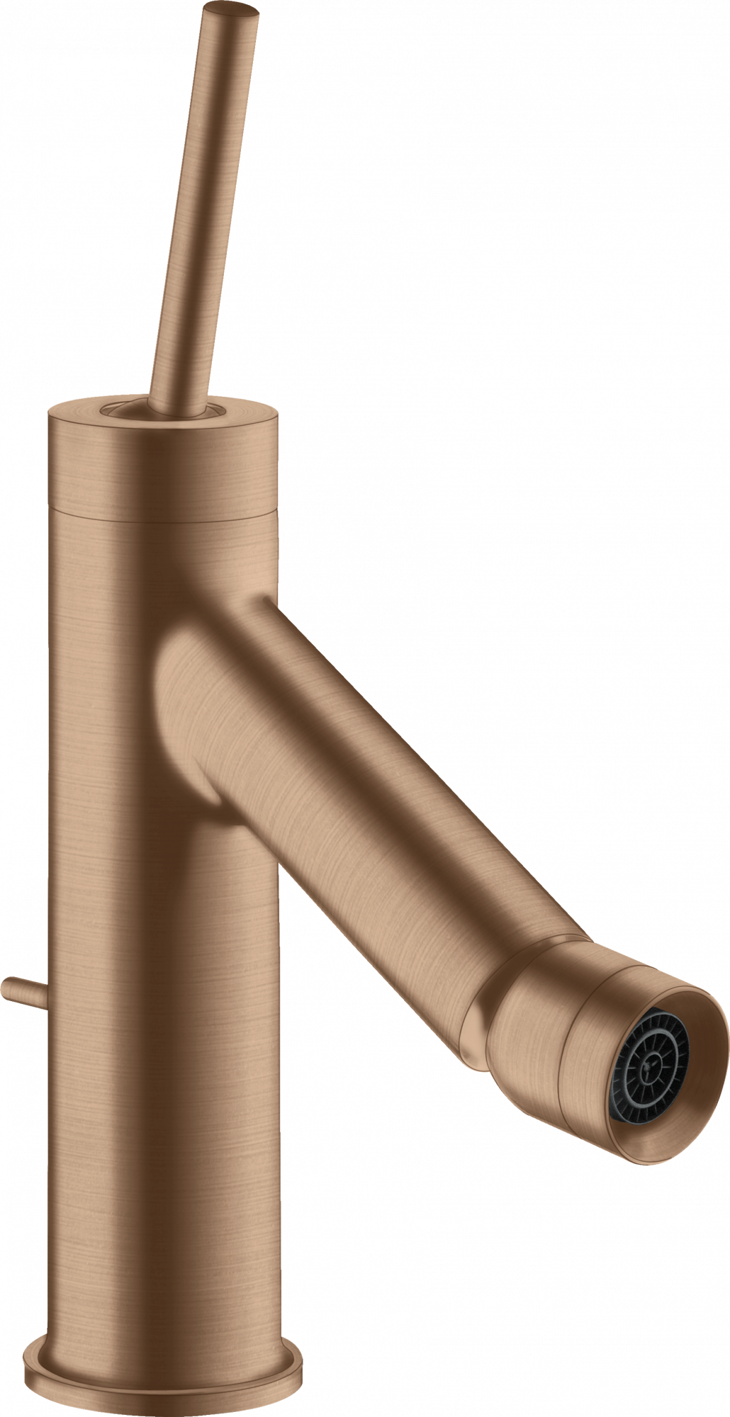 10211310 Смеситель для биде, однорычажный, со стержневой ручкой и сливным гарнитуром AXOR STARCK