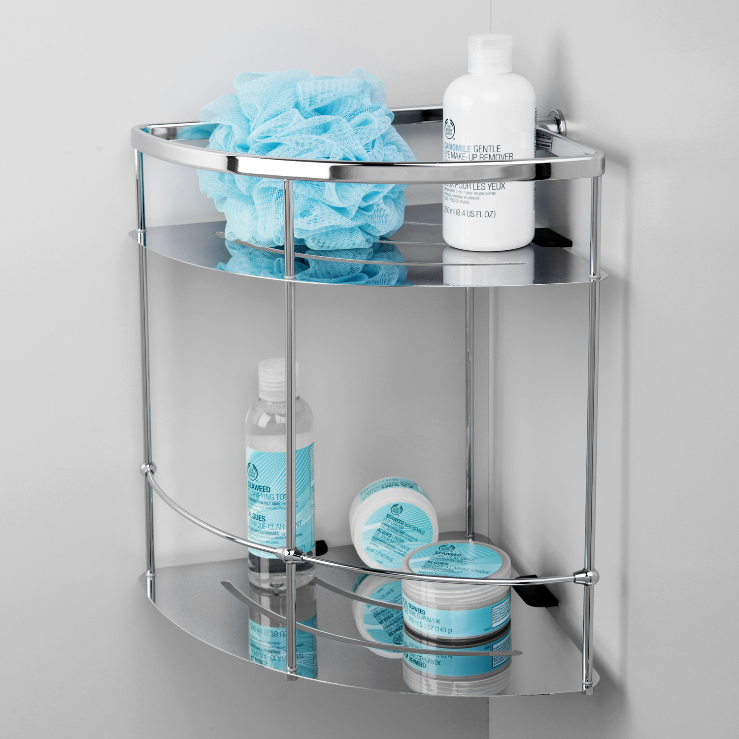 K-522 Полка металлическая двойная WasserKRAFT 