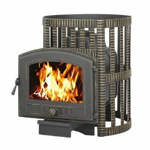 Печь для бани Везувий Легенда Ковка 22 (224) чугунная