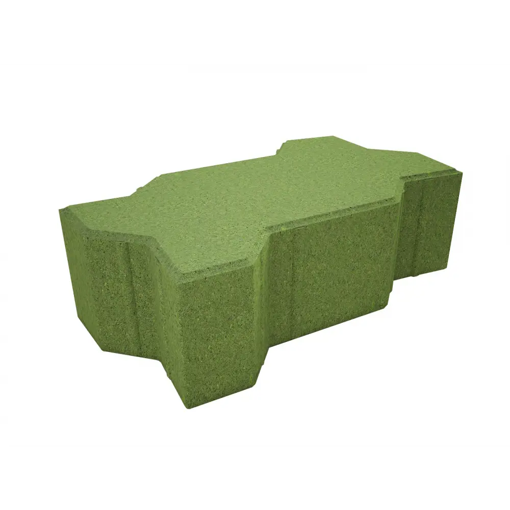 Плитка тротуарная Сигма 220x110x80 мм цвет зеленый 85263246 STLM-2031756 Santreyd 