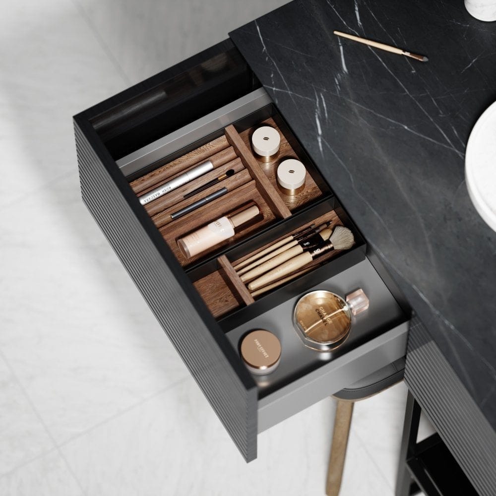 Деревянный напольный умывальник с зеркалом LUSSO Audemar ARCH-00087298 - Вид №2