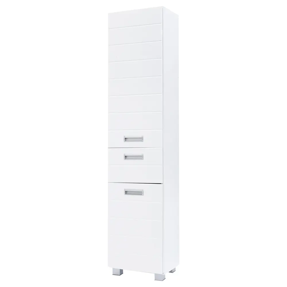 Пенал «Венто» 40 см цвет белый VIGO STLM-2065377