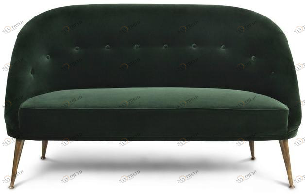 BRABBU 2-х местный бархатный диван Malay sun-id-1475248