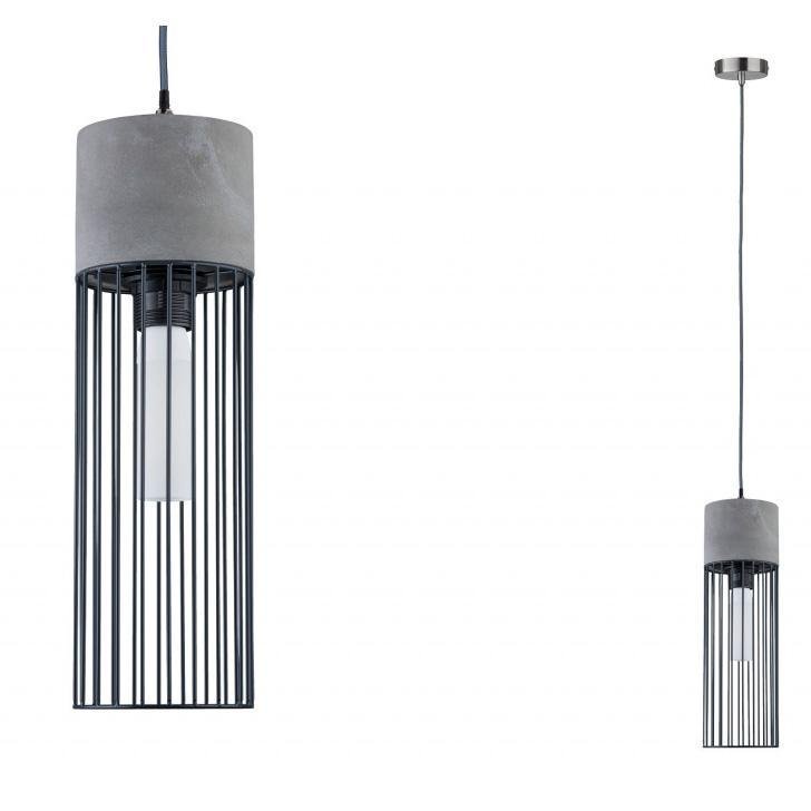 Подвесной светильник Paulmann Henja 79618 PAULMANN HELIU 199649 Серый  - Вид №1