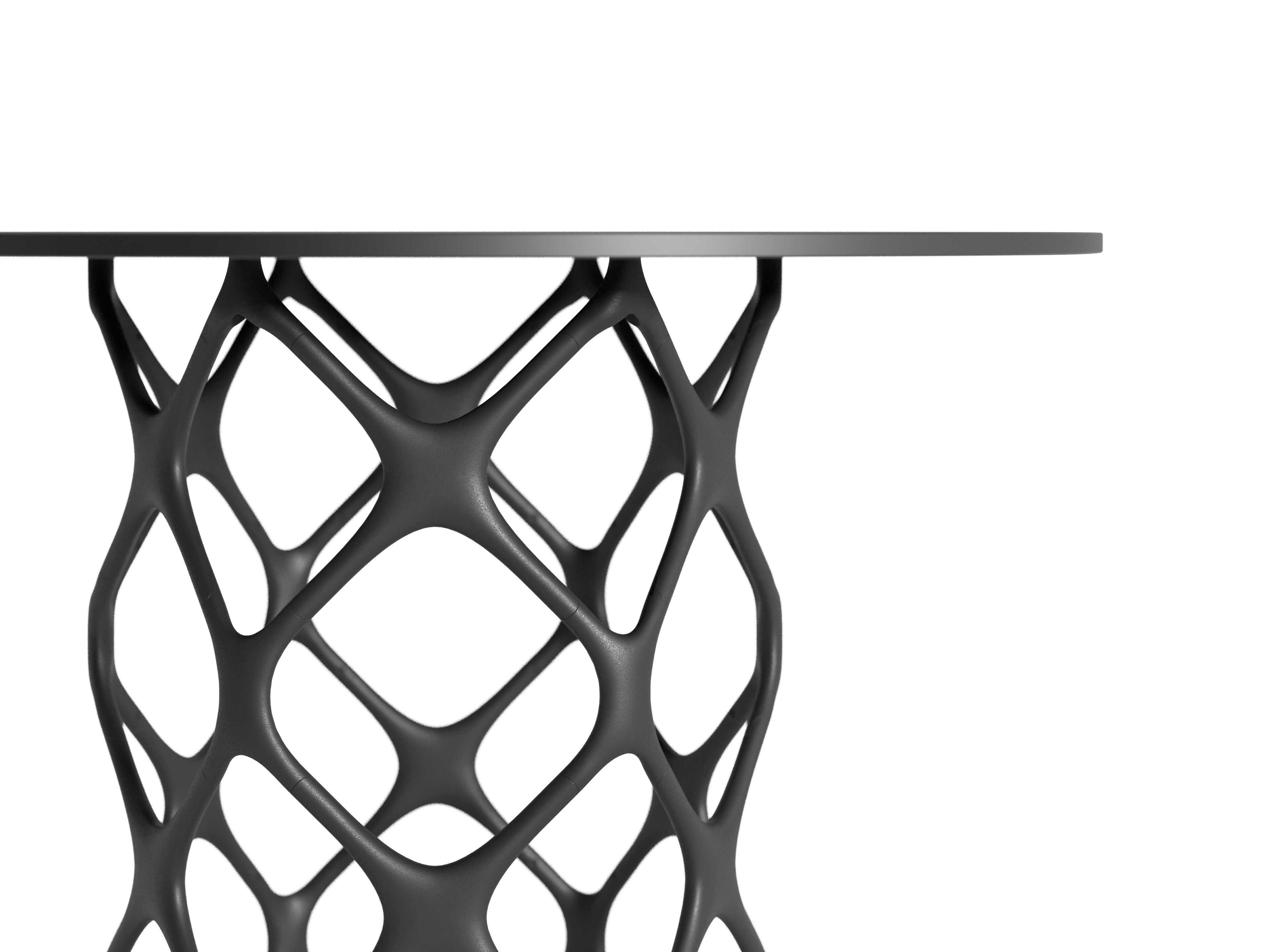 Круглый журнальный столик из ламината CAPPELLINI X TABLE SYSTEM LIDO ARCH-00090708 - Вид №4