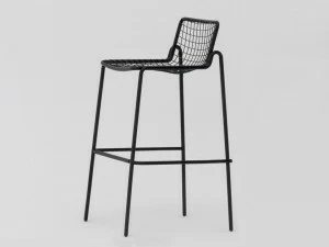 emu Табурет из высокой стали с подставкой для ног Rio r50 793