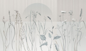 Обои с цветочными мотивами