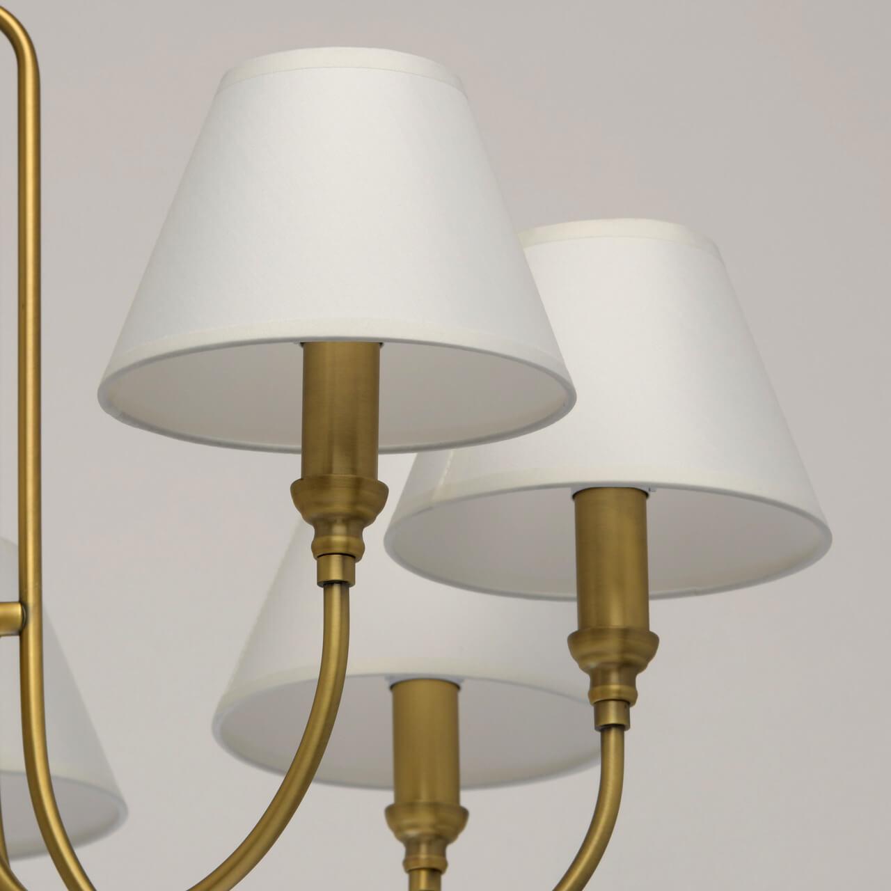 Подвесная люстра MW-Light Консуэлло 7 614011908 белая MW-LIGHT ДИЗАЙНЕРСКИЕ, КОНСУЭЛЛО 187736 Белый  - Вид №3