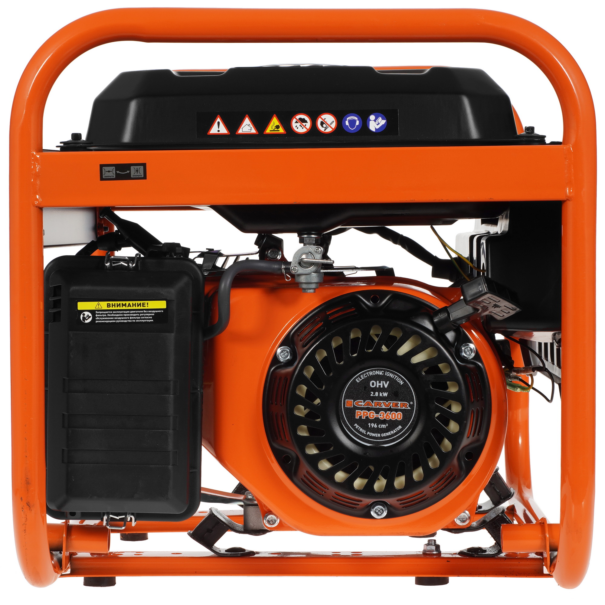 Электрогенератор   бензиновый Carver PPG-3600 1081877 STDN-0150036 - Вид №4