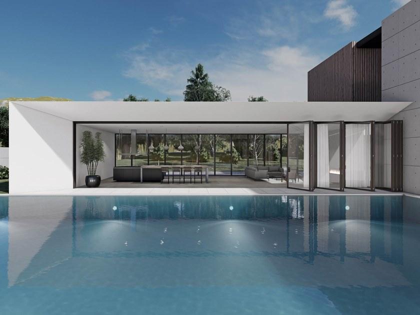 CARMINATI SERRAMENTI Французская складная дверь из дерева Skyline system sun-id-1423631 - Вид №2