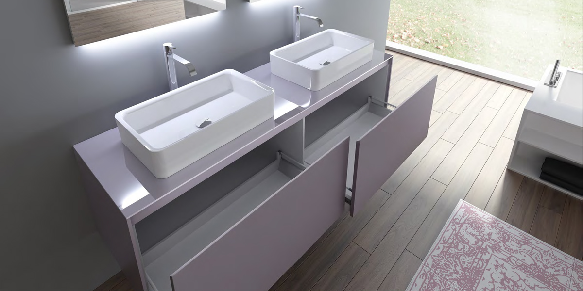 Комплект мебели №37 182,4 см Antonio Lupi PIANA Antoniolupi 37PIANA - Вид №1