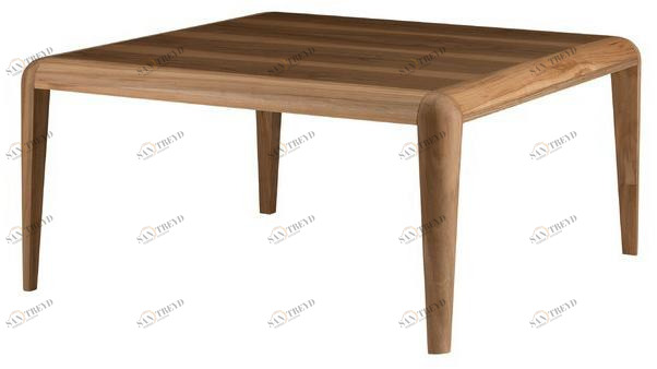 COLLI CASA Квадратный деревянный стол Capri sun-id-1470569